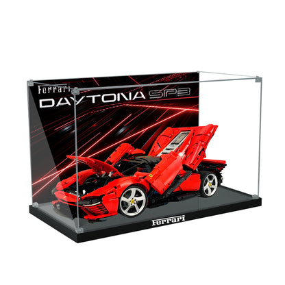 BrickArmor Display Case for LEGO Ferrari SP3 42143