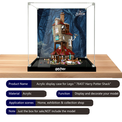 BrickArmor Display Case for LEGO Harry Potter's Burrow 76437