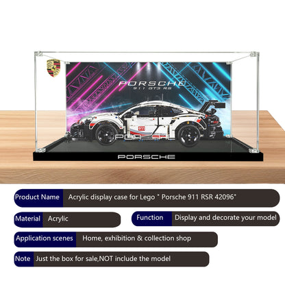 BrickArmor Display Case for LEGO Porsche 911 RSR 42096