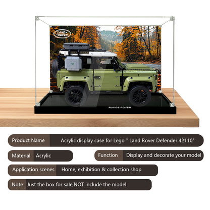 BrickArmor Display Case for LEGO Land Rover Defender 42110