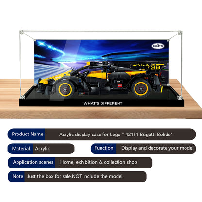 BrickArmor Display Case for LEGO Bugatti 42151