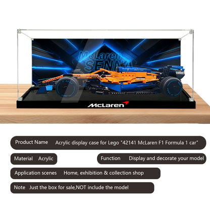 BrickArmor Display Case for LEGO F1 Formula Racing car 42141