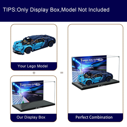 BrickArmor Display Case for LEGO Bugatti Chiron 42083
