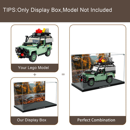 BrickArmor Display Case for LEGO Land Rover Defender 42110