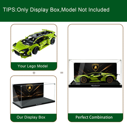 BrickArmor Display Case for LEGO Lamborghini 42161