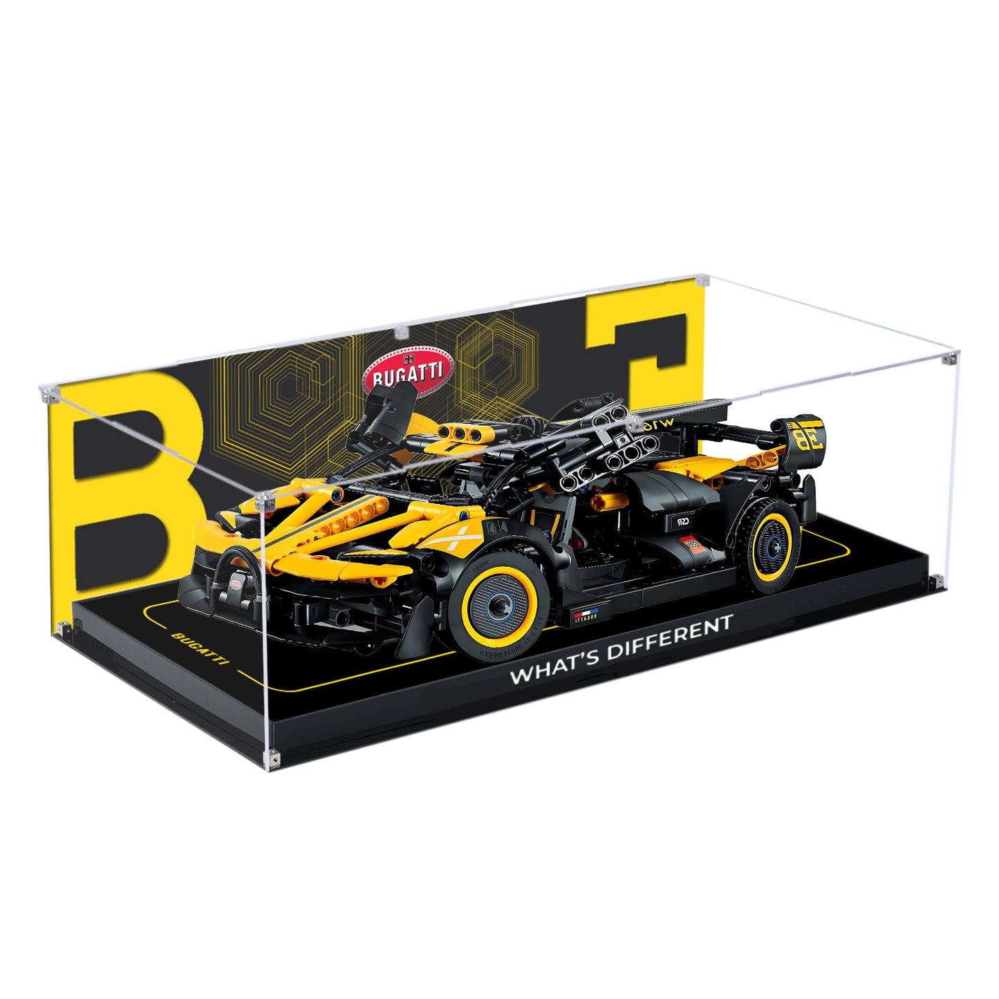 BrickArmor Display Case for LEGO Bugatti 42151