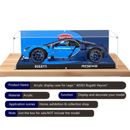 BrickArmor Display Case for LEGO Bugatti 42083